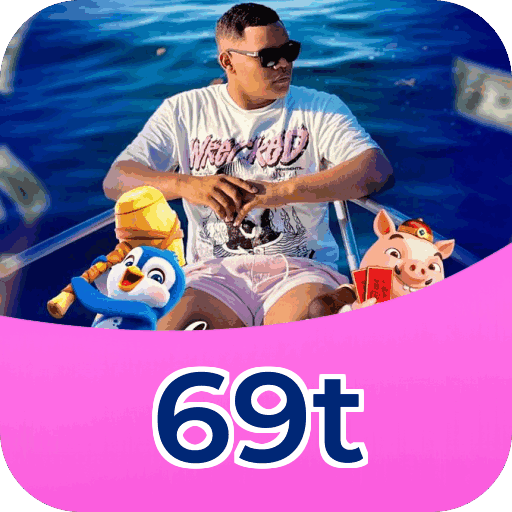 Interface do aplicativo 69t mostrando jogos disponíveis no iOS e Android